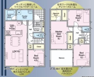【5月完成予定】浜松市中央区下石田町　2棟　4LDKの物件画像