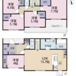 １号棟間取り図
