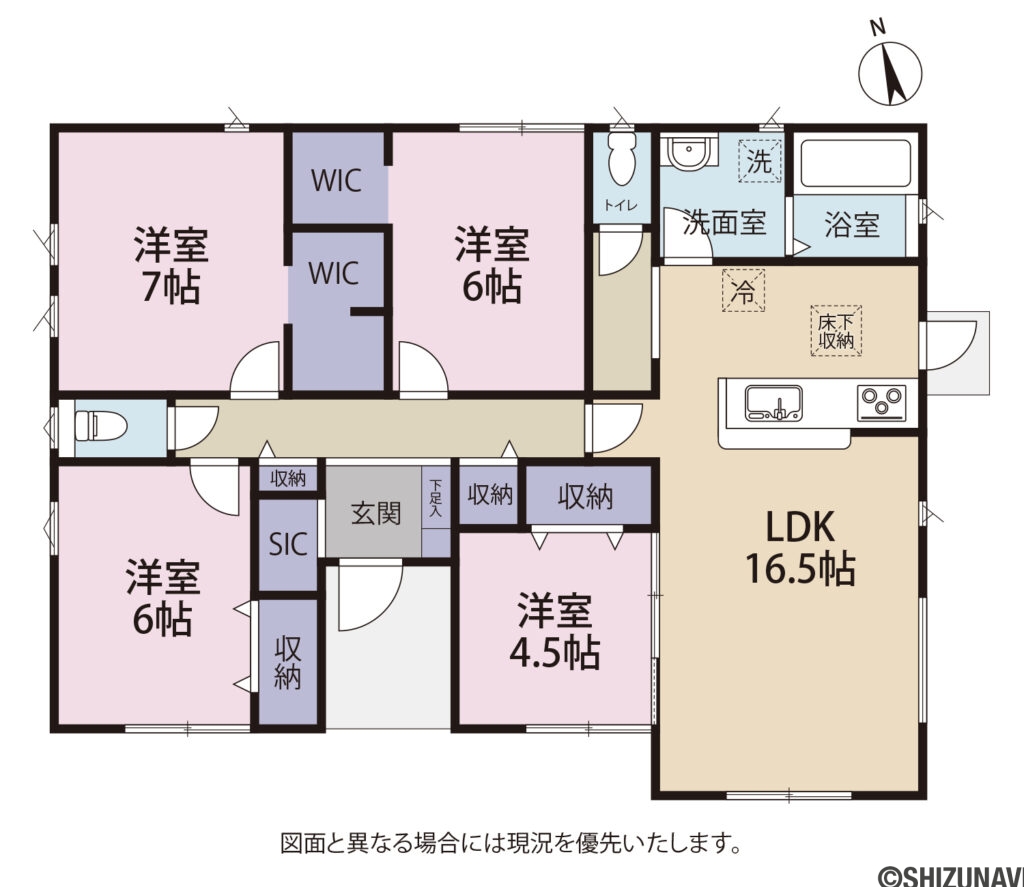 ２号棟間取り図