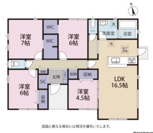 ２号棟間取り図