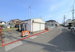 閑静な住宅街に建築しやすい土地が出ました！の画像