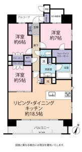 【築後未入居】レ・ジェイド袋井駅前　12階　南東角部屋の画像