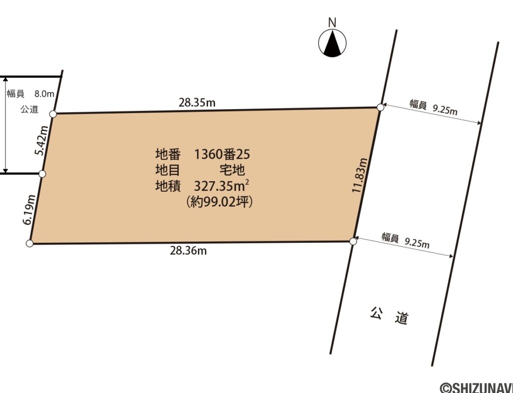 沼津市岡宮　売土地の画像