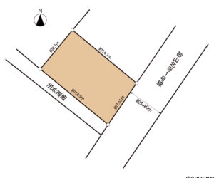 浜松市中央区砂山町　整形地　建築条件なし！！の画像