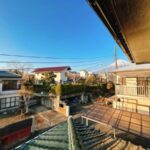 大岩2階8帖洋室からの眺望