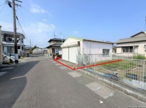 閑静な住宅街に建築しやすい土地が出ました！の画像