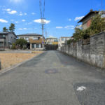 前面道路(南→北)