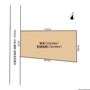 富士市原田　約75坪　原田小学校まで190ｍ（徒歩3分）の画像