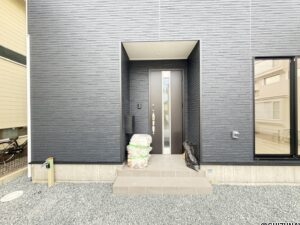 玄関外外水栓・コンセントも設備