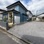 南西側境界、境界ブロックは撤去済み（新規ブロック塀設置してください）