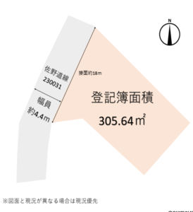 伊豆市佐野　（修善寺駅）住宅用地92坪の画像