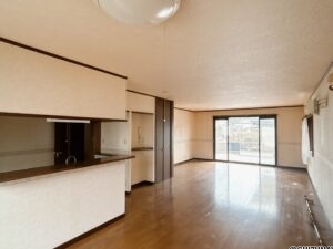 カチタス　住吉　リビング北西側より