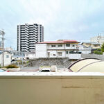 【バルコニーからの眺望】