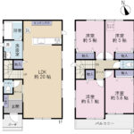 函南町仁田　中古住宅　間取り図面