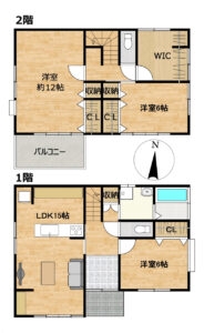 【リフォーム後間取り図（予定）】