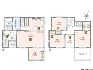 2号棟　間取り図