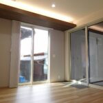 1階洋室からガレージへも出入り可能