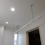 洗面室で室内干しも可能です