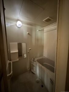 浴室の写真です。