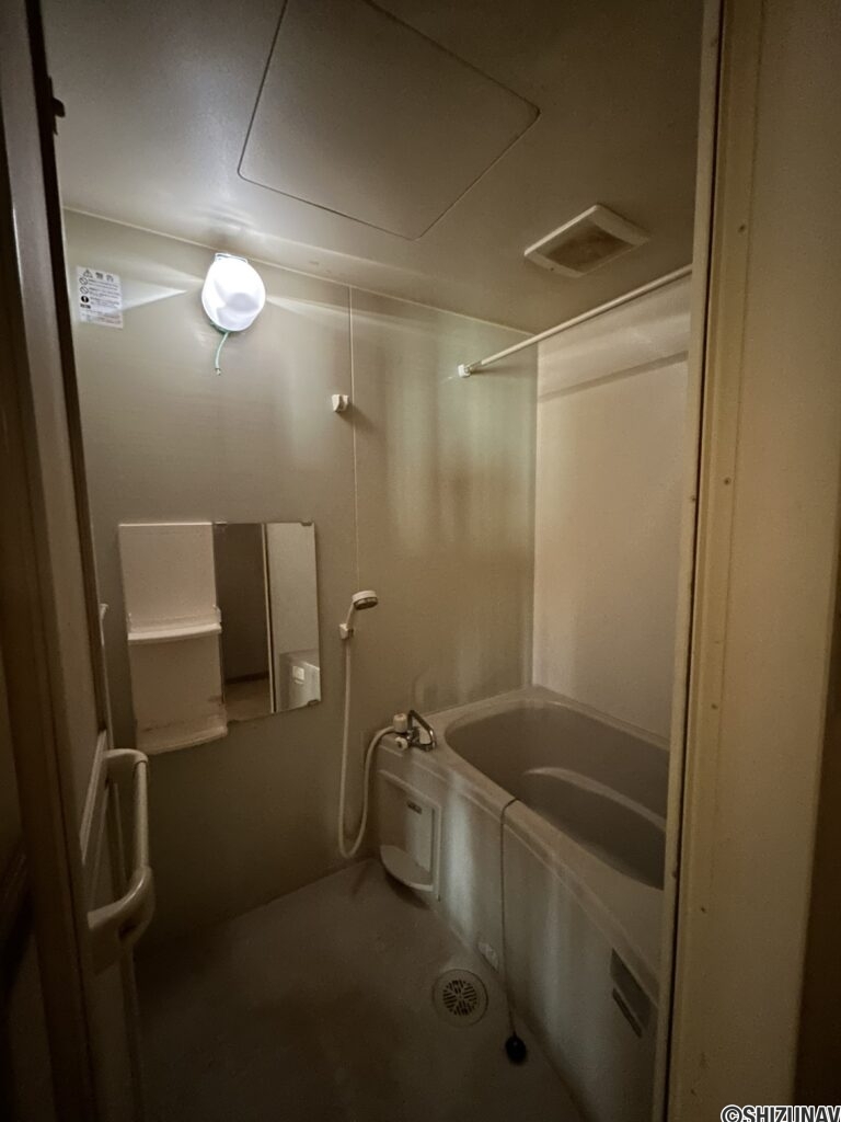 浴室の写真です。