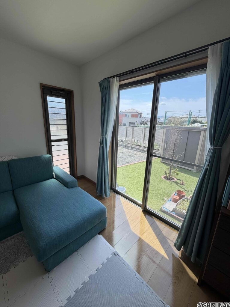 日当たりの良いリビング。