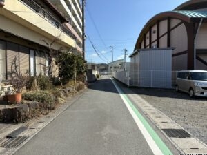 前面道路