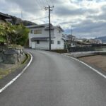 前面道路