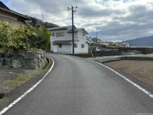 前面道路