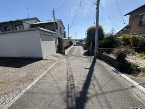富士市原田土地　前面道路1