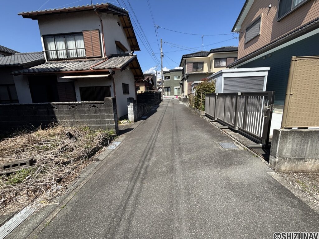 富士市原田前面道路2