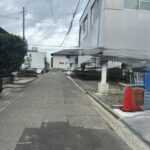 【前面道路】