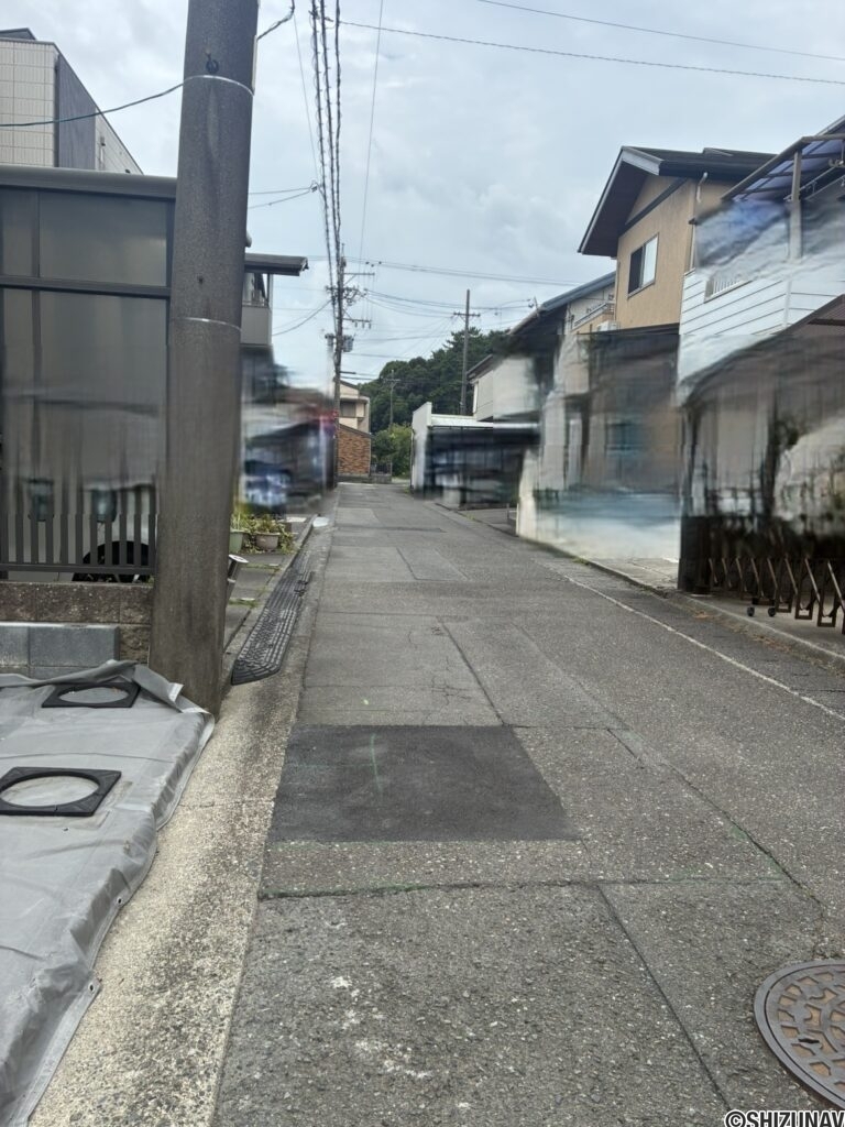 【前面道路】