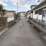 前面道路（西→東）