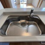 シンクです。浄水器機能付きです。