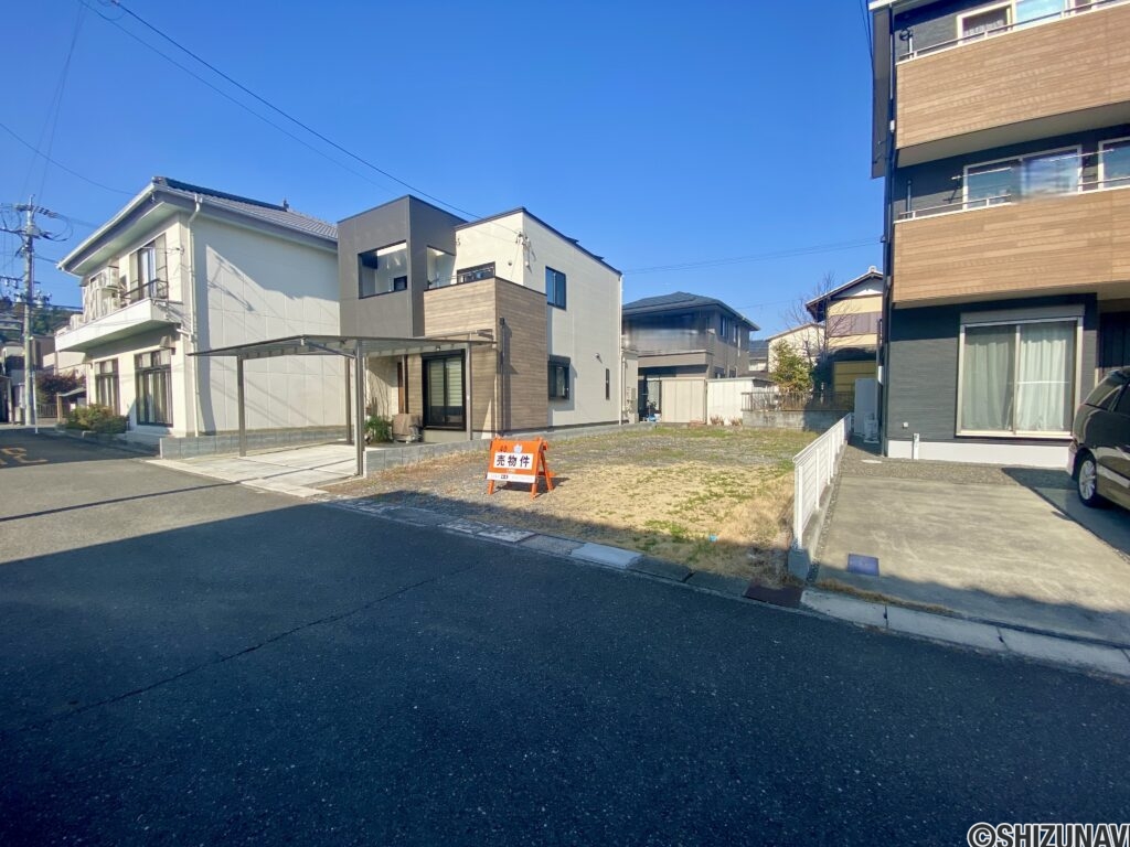 静岡市清水区日立町　売り土地　更地