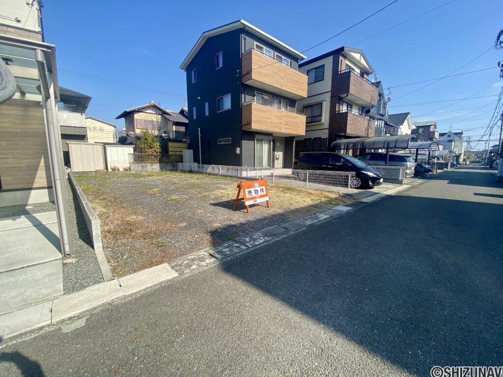静岡市清水区日立町　売り土地　更地