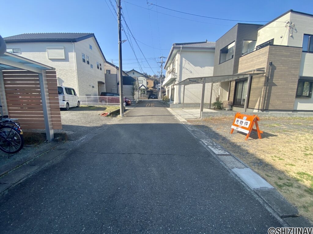 静岡市清水区日立町　売り土地　更地