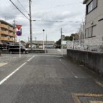 前面道路の様子です。（東方面）