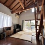 リビングは日当たりの良い寛ぎの空間。