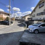 前面道路の様子。