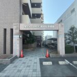 マンション入り口です。