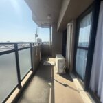 南向き 日当たり良好なバルコニーです。