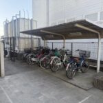 駐輪場です。