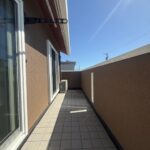 バルコニー西側