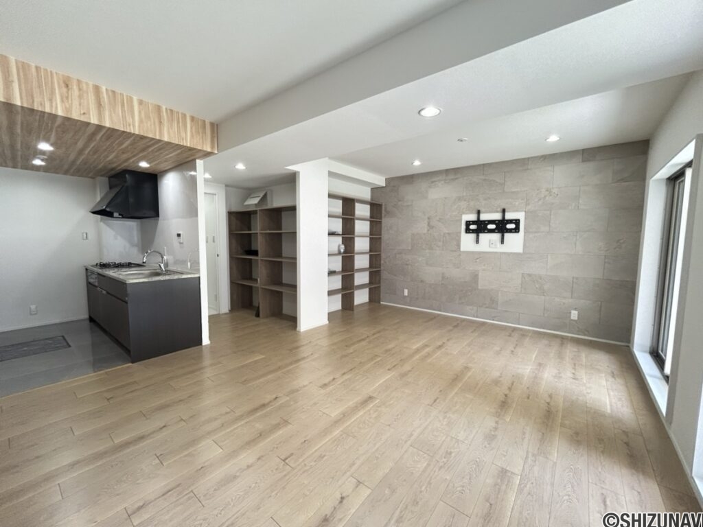 駿河区　マンション　リビング