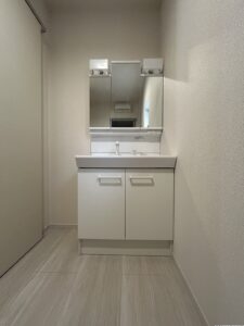 新築　駿河区　洗面所