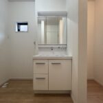 新築　駿河区　洗面所