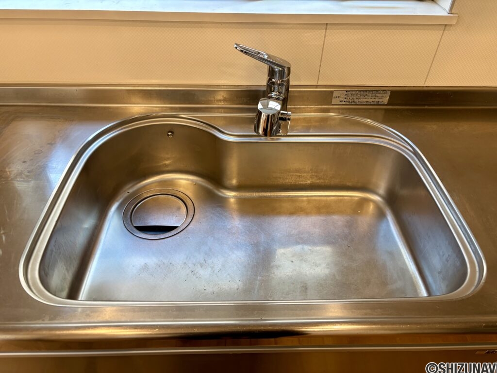 キッチンのシンクです。