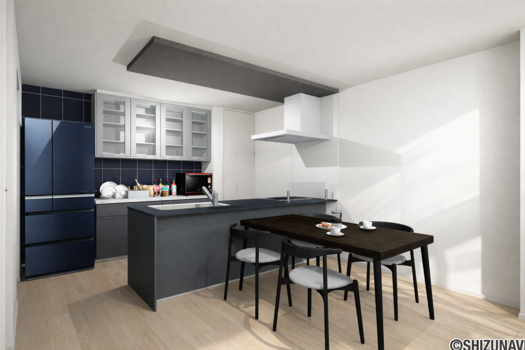 【B棟】LDKイメージパース