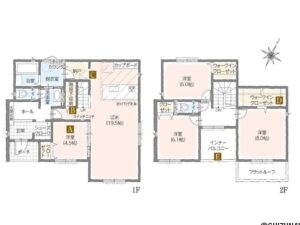 1号棟　間取り図